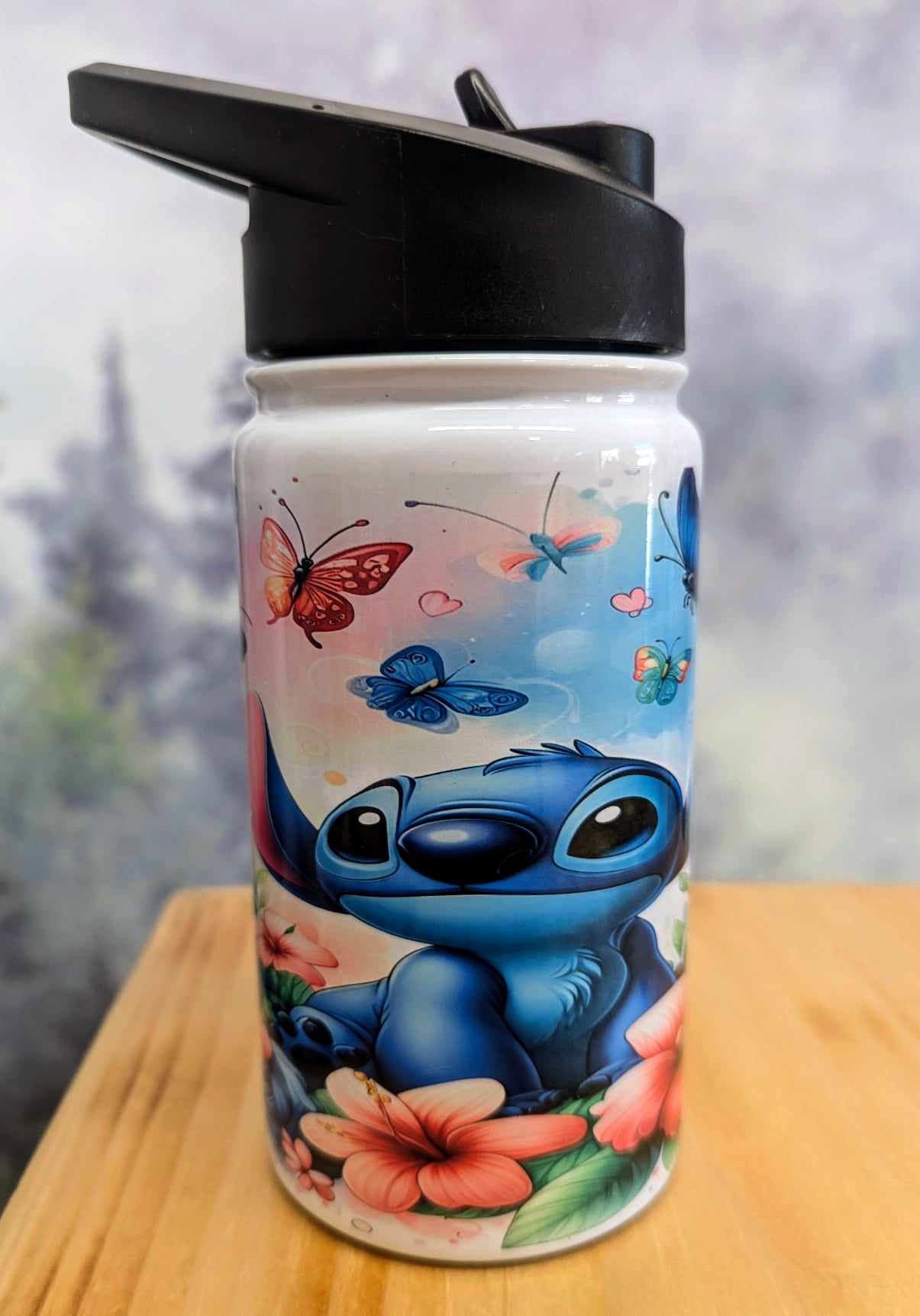 Gourde isotherme sport 12 oz anti-fuite - Stitch